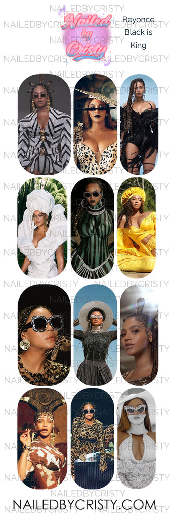 Black is king Beyoncé stickers  Sticker for Sale by melissavaughn7